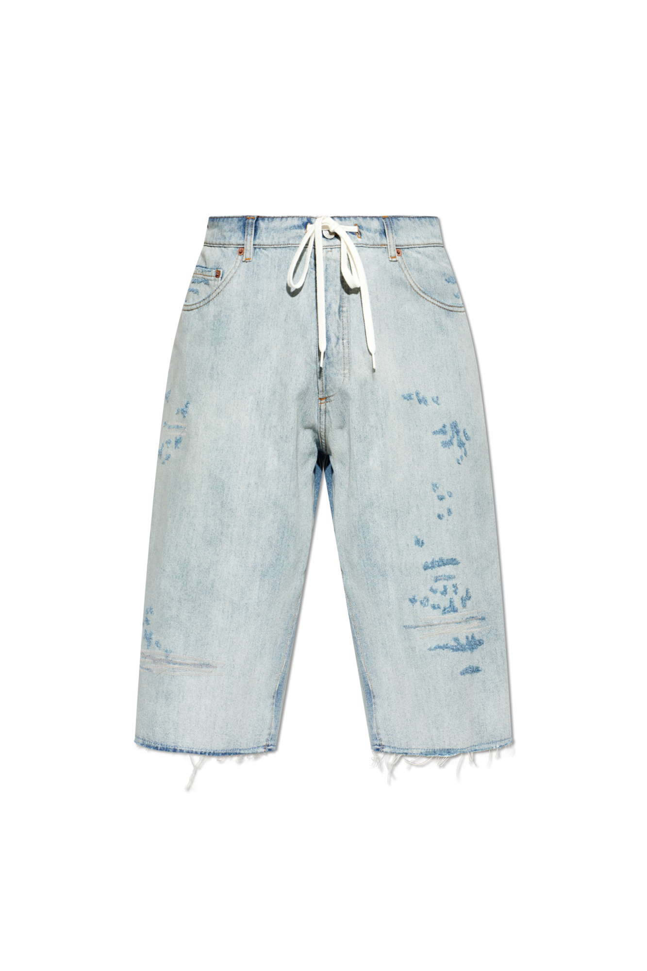 Blue Raw hem denim shorts MM6 Maison Margiela - Vitkac Comoros